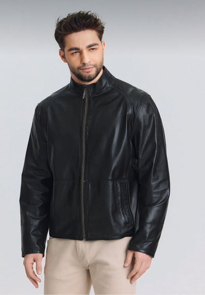 Milky Coffee Reversible Goat Suede Jacket