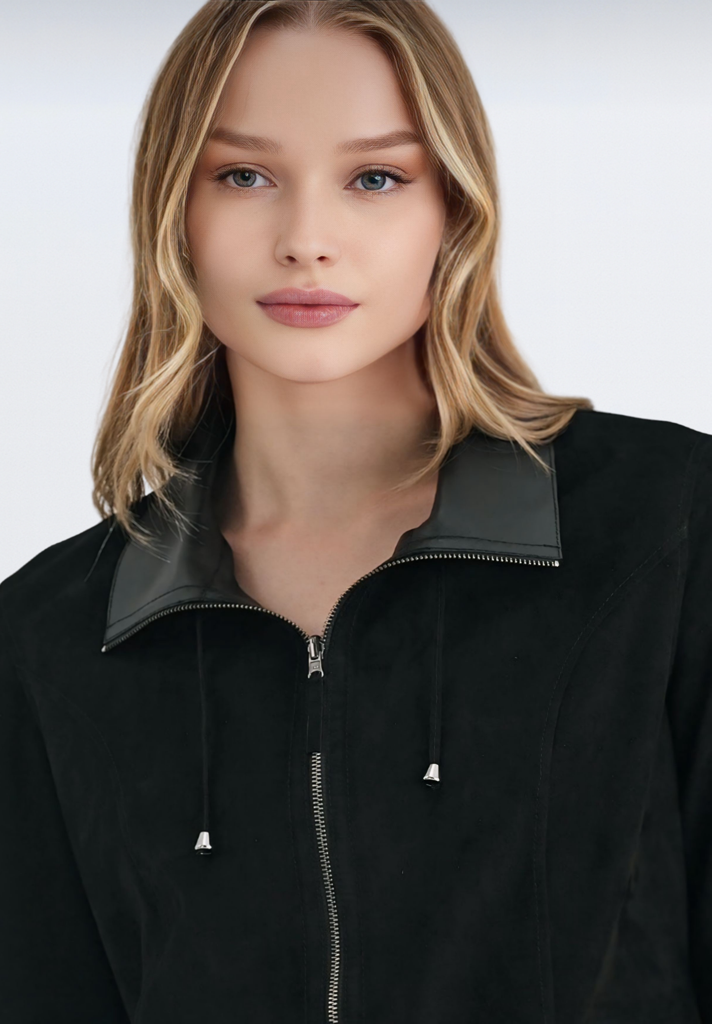 Siena Çift Taraflı Süet Ceket | Siyah